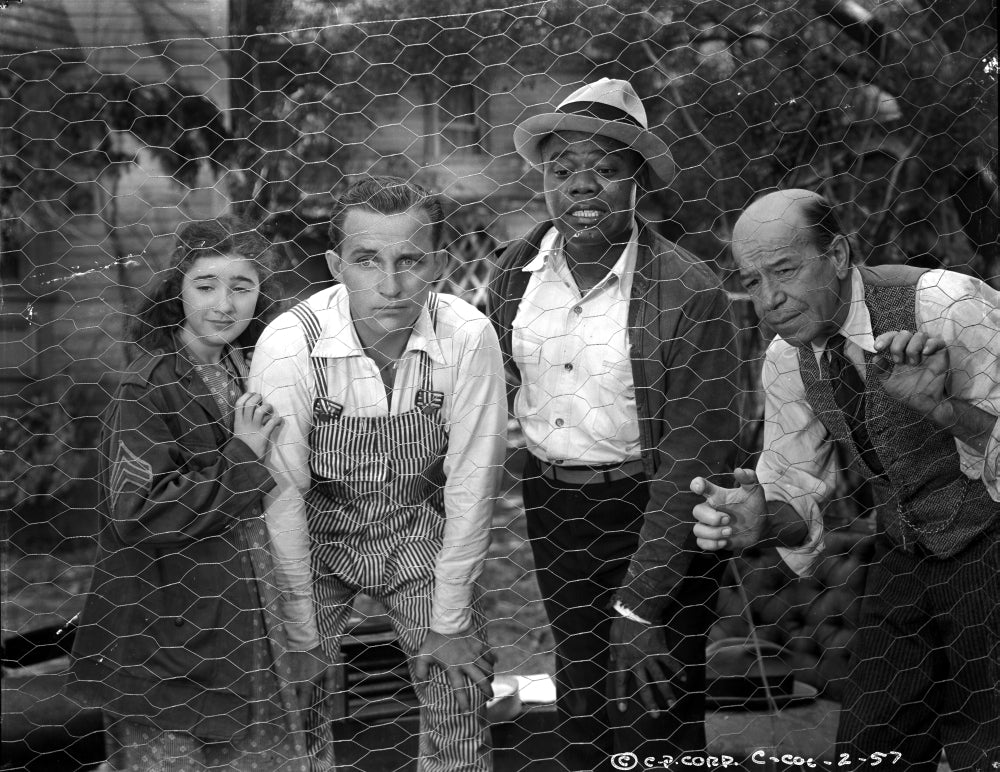 Louis Armstrong film still photo print showcasing the legendary musician.