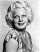 Jean Harlow Portrait in Grey Silk Dress Photo Print