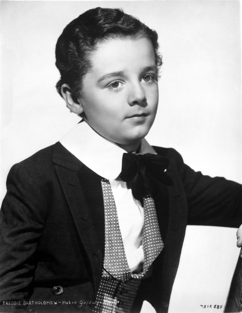 Freddie Bartholomew Posed in Tuxedo Photo Print