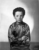 Freddie Bartholomew sitting on a diving board with a woman photo print