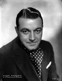 A Portrait of Richard Barthelmess Photo Print showcasing classic cinema art.