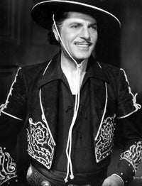 A Portrait Of Warner Baxter Photo Print showcasing classic cinema.