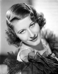 Joan Davis photo print wearing a necklace
