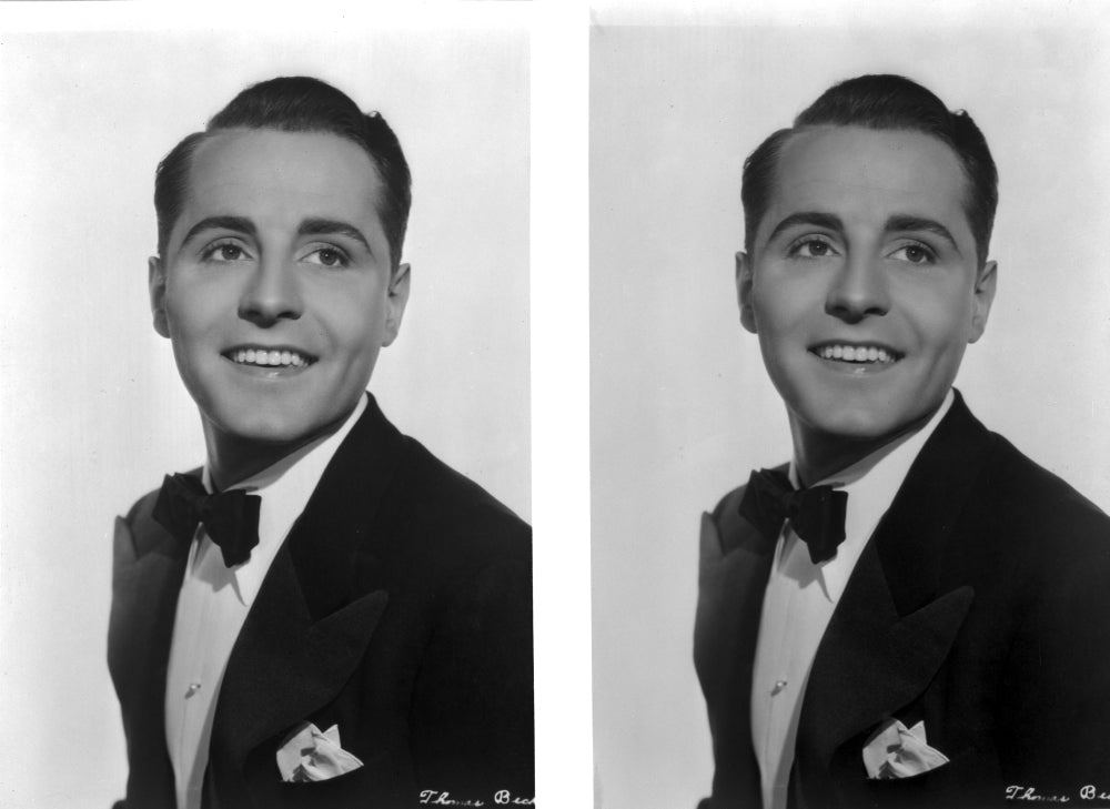 A Portrait of Thomas Beck Photo Print showcasing elegant art