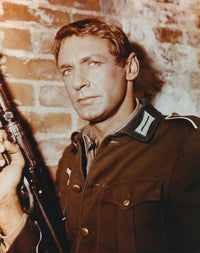 Ron Harper portrait photo print in brown uniform