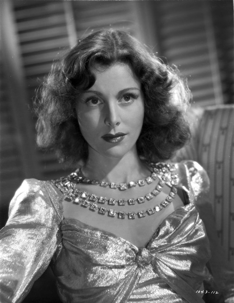 Frances Dee in Glossy Dress Photo Print available in multiple sizes.