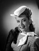 Gloria DeHaven smiling in a Portrait in Black and White photo print.
