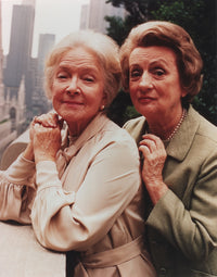 Helen Hayes Two Old Ladies in Long Sleeve Blouse Photo Print