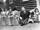 Dionne Quintuplets Playing Photo Print