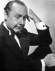Franklin Pangborn posed in black suit photo print