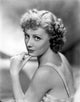 Irene Dunne elegant portrait photo print showcasing classic Hollywood glamour.