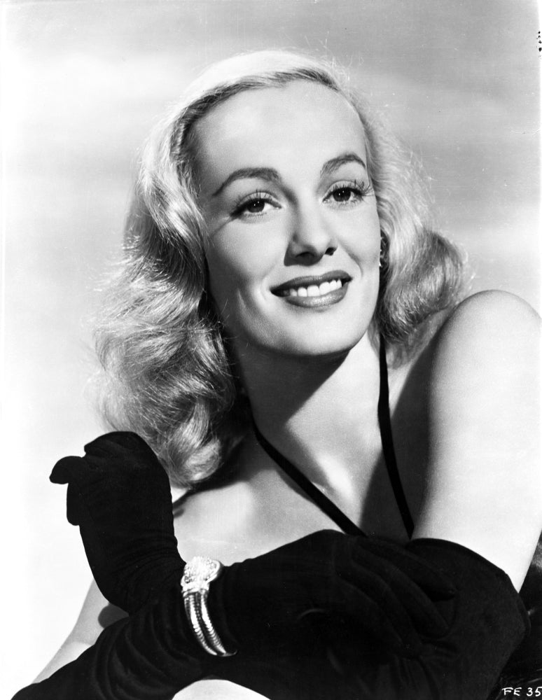 Faye Emerson Leaning and Smiling Portrait Photo Print
