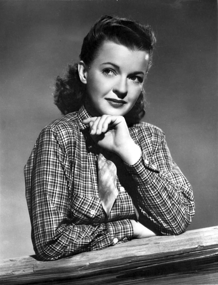 Portrait of Dale Evans Photo Print showcasing her classic charm.
