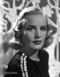 Frances Farmer Dark Top Portrait Photo Print, classic Hollywood art