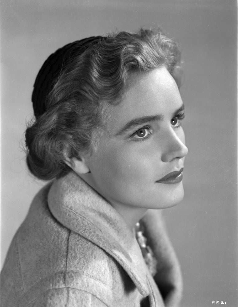 Frances Farmer Portrait Photo Print showcasing classic Hollywood elegance.