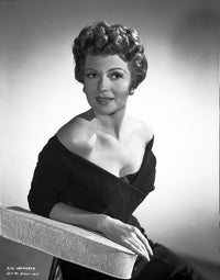 Rita Hayworth Leaning and Looking Sideways Photo Print