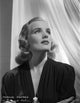 Frances Farmer Looking Up Photo Print - Vintage Hollywood Icon