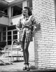 Rita Hayworth photo print in looking up pose