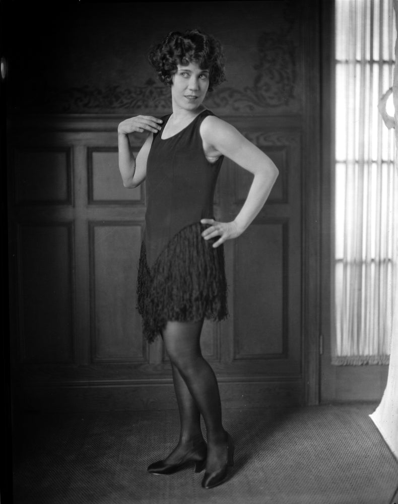 Louise Fazedna Cocktail Dress Portrait Photo Print