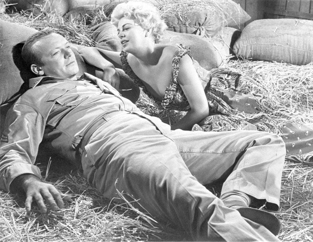 The Naked and the Dead photo print capturing an iconic movie scene.