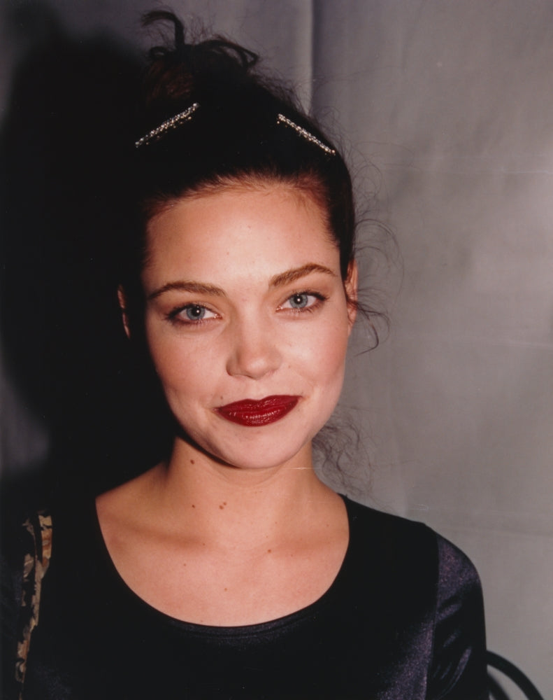 Amelia Heinle in Black Dress Portrait Photo Print