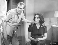 Suddenly Last Summer Black and White Photo Print - Portrait of Couple