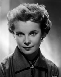 Mona Freeman Collar Top Portrait Photo Print showcasing vintage Hollywood elegance.