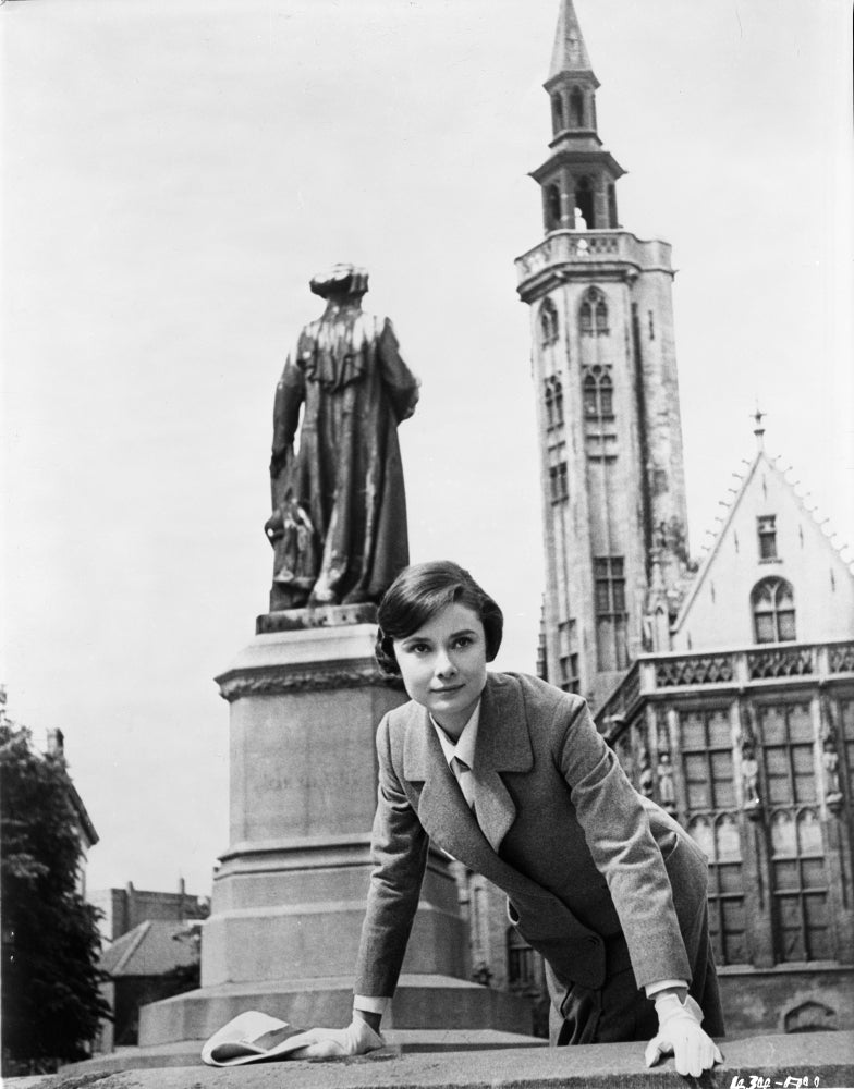 Audrey Hepburn Roman Holiday Photoshoot Photo Print