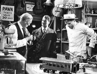 Elmer Gantry Talking Scene Photo Print - Classic cinema artwork