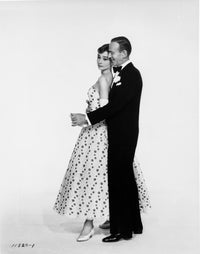 Audrey Hepburn and Fred Astaire Dancing Photo Print