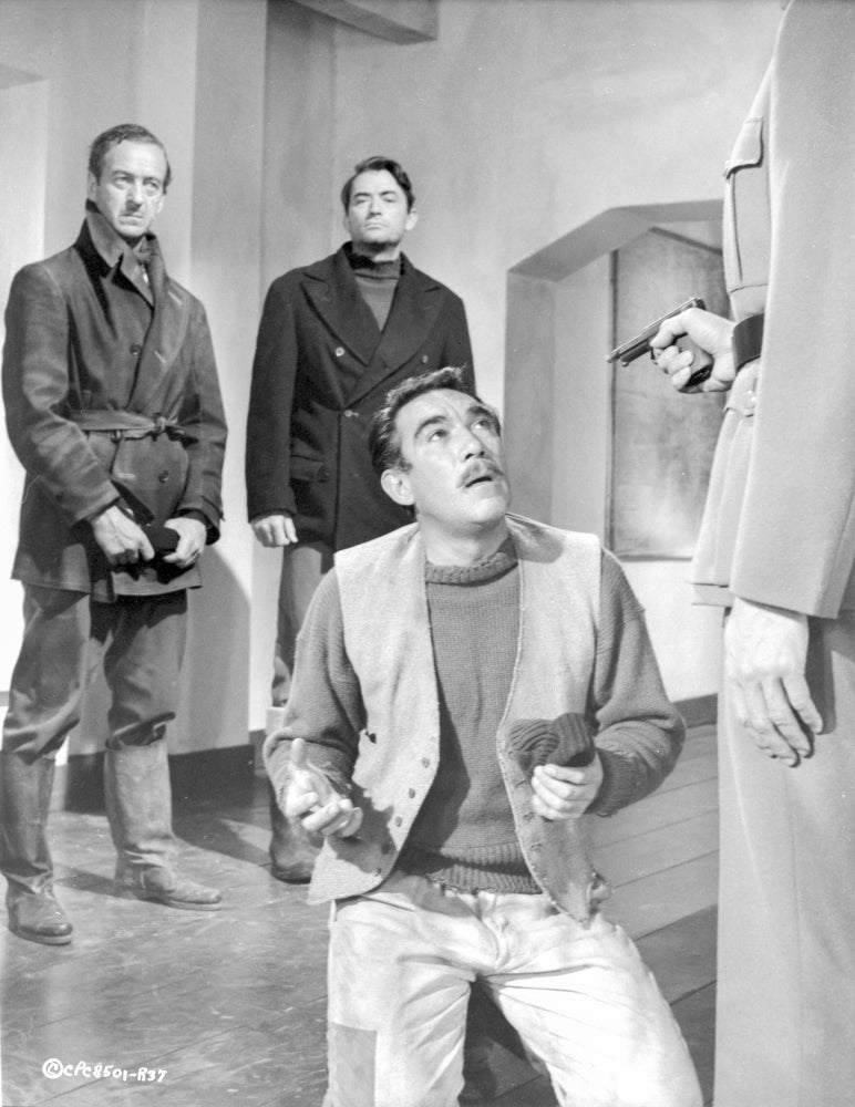 A Scene From the Guns of Navarone photo print featuring a dramatic scene from the film.