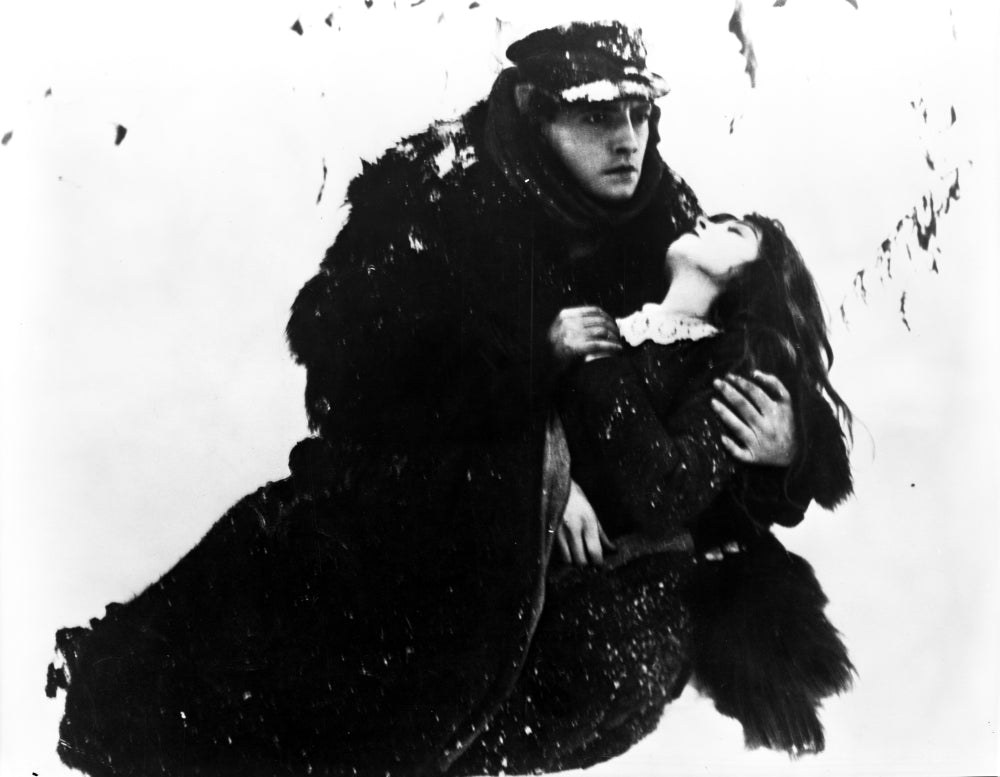 A film still featuring Lillian Gish, classic cinema photo print.