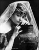 Lillian Gish Portrait Photo Print leaning on a vase