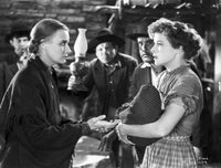 Katharine Hepburn in Threatened by a Lady Movie Scene Photo Print