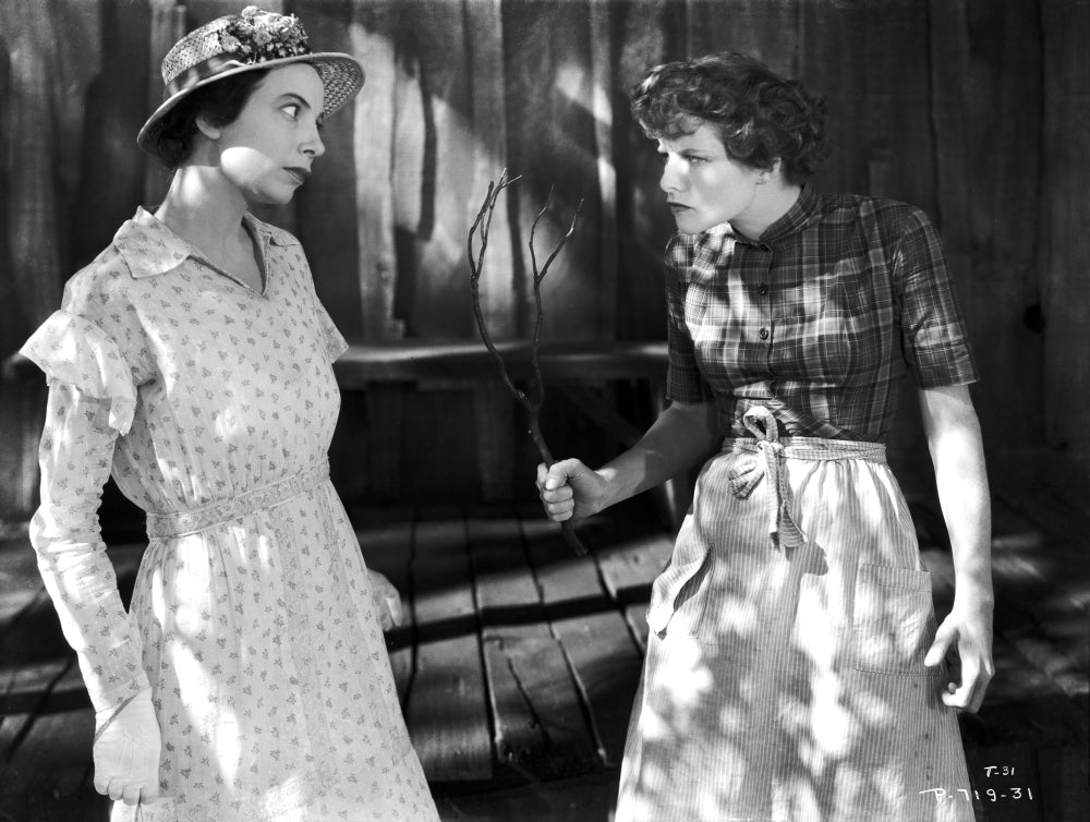 Katharine Hepburn Photo Print - Talking with A Man