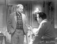Requiem For A Heavyweight Two Men Talking Scene Photo Print in Black and White