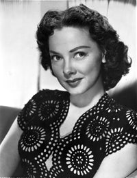 Kathryn Grayson Portrait Photo Print showcasing vintage Hollywood elegance.