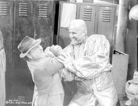 Requiem For A Heavyweight Two Men Fighting Scene Black and White Photo Print