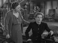Hitchcock film still photo print capturing classic cinema art