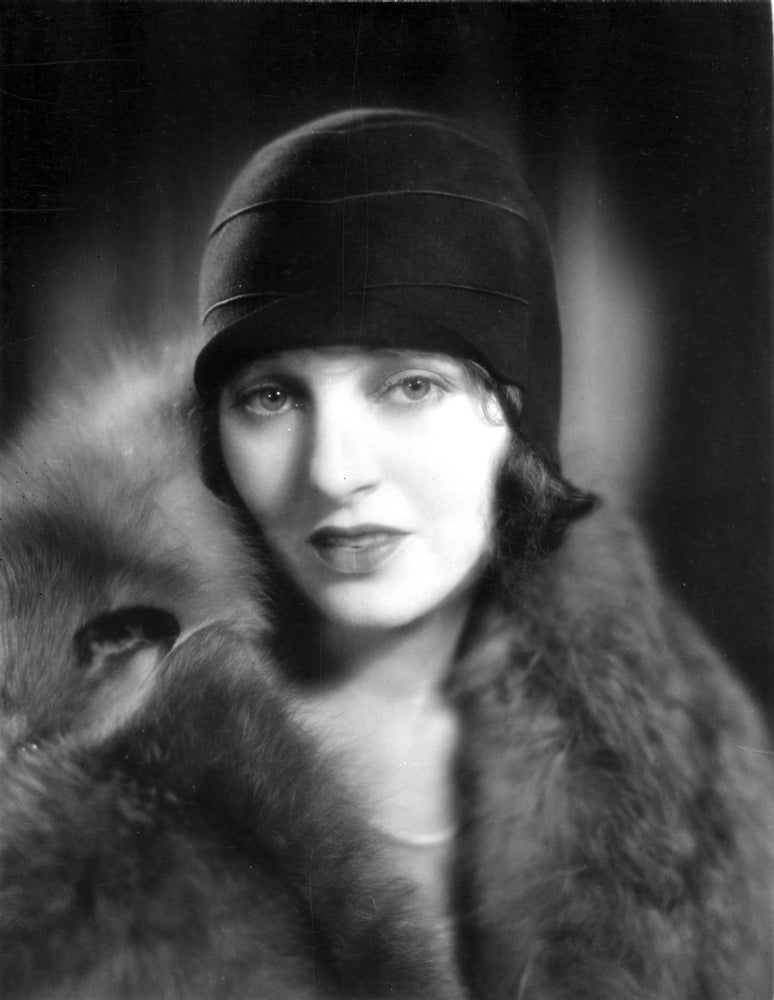 Close-up portrait photo print of Corrinne Griffith