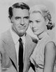 To Catch A Thief black and white portrait photo print of star couple.