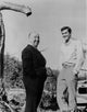 Psycho cast member black and white portrait photo print