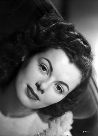 Barbara Hale Lying on a Couch Portrait Photo Print