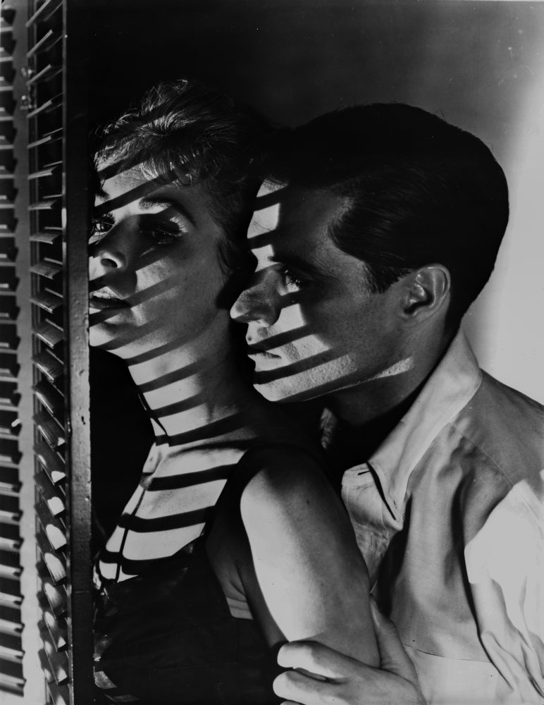 Psycho Couple Cuddling Classic Photo Print