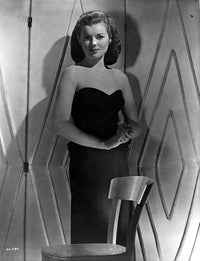 Barbara Hale standing portrait photo print in tube, available in multiple sizes.