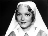 Helen Hayes portrait photo print in nun's habit
