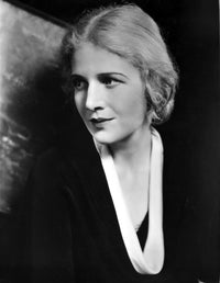 Ann Harding Look Away Portrait Photo Print on dark background