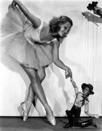 Lillian Harvey ballet dancer portrait photo print swaying skirt