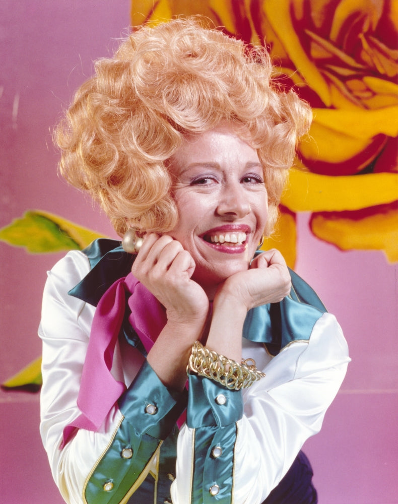 Polly Holliday Portrait Photo Print showcasing her charm and charisma.