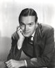 Bob Hope portrait photo print in formal suit with hand on face